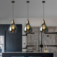 Lampada a sospensione in vetro