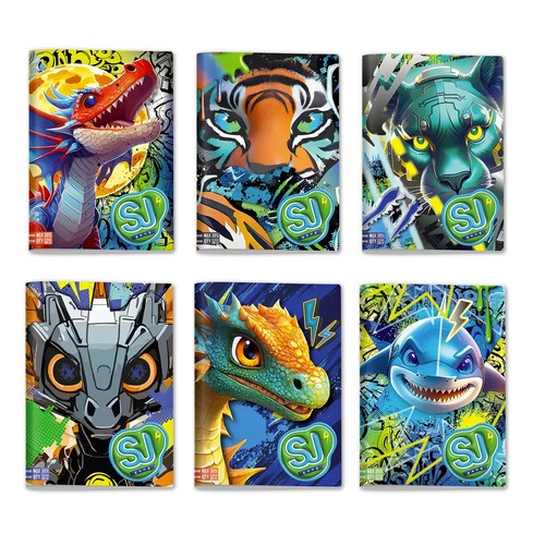 Gang animali boy quaderno - animali,