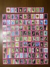 Lotto 9 Figurine Animali con Veline Euroflash + 99 da Recupero Senza Doppie