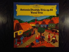 DVORAK TRIO FOR PIANO VIOLIN & CELLO OP.65 YUVAL TRIO DGG GERMANY LP '73 MINT LP