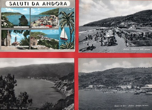 Andora lotto 8 cartoline - di,