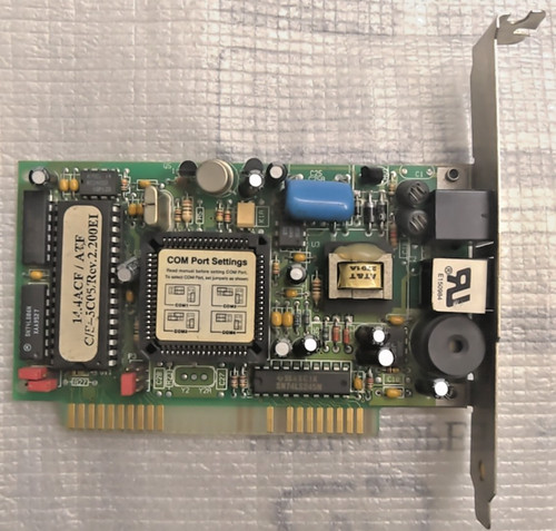 Tested scheda modem tel fax - [tested], modem/tel/fax