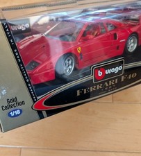 burago FERRARI F40 1987 Gold