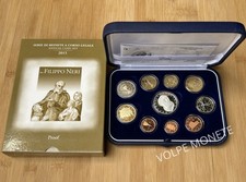 SERIE DIVISIONALE PROOF ITALIA 2015 -10 VALORI CON 5 EURO SAN FILIPPO NERI -RARA