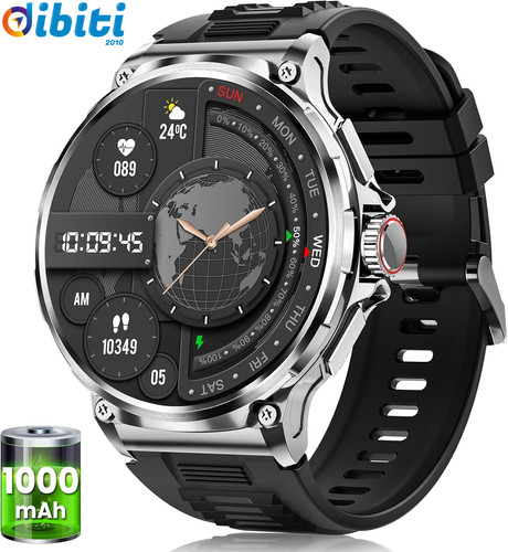 Smartwatch uomo militare con - smartwatch,