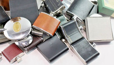 Antique Vintage Hip Flasks