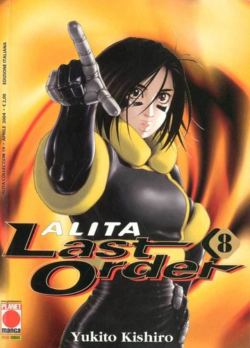 Fumetto planet manga alita - fumetto,