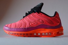 Used worn Nike Air Max Plus 97 sunset racer rare silver 98 tn 96 tuned 180 44.5