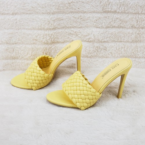 Zoccoli anson slip - anson, giallo