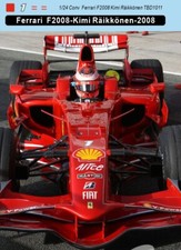 1/24 Decals per Ferrari F2008
