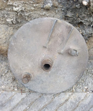 MOZZO ruota tamburo per Lambretta D LD LC C 125 150 originale d'epoca