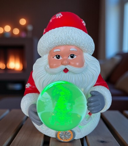 Sfera cristallo led babbo - di,