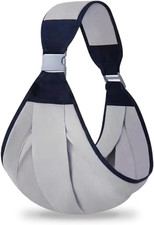 Laterale Fascia Neonato, Marsupio Neonato, Fascia Porta Bebe, Fascia per Marsupi