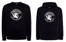 FELPA SHARP con cappuccio o girocollo nera skinhead against racial prejudice