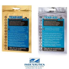 TEAR AID TIPO A e B - KIT RIPARAZIONE GOMMONI NEOPRENE E PVC ADESIVO TRASPARENTE