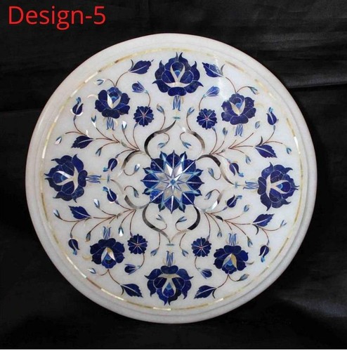 Inches round marble coffee - 12,