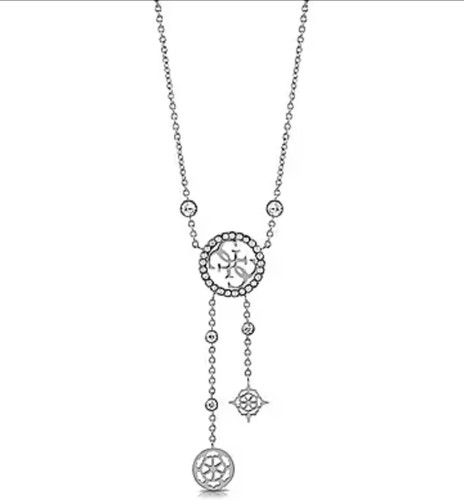 Collana guess donna argentata - donna,