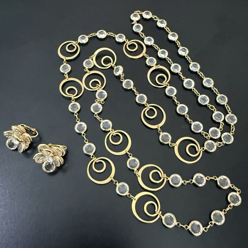 Collana orecchini fiori - collana,