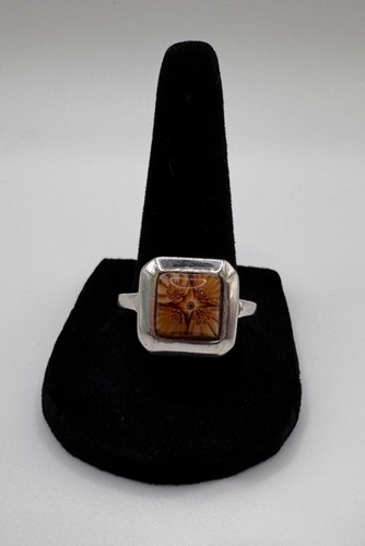 Anello vetro millefiori - anello,