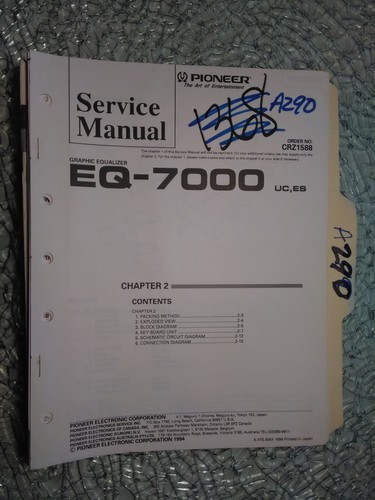 Pioneer 7000 manuale di - pioneer,