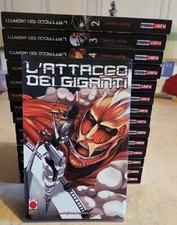 L'attacco Dei Giganti sequenza 1/15 Planet Manga Ristampa 