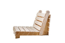 Lettino Prendisole in Legno