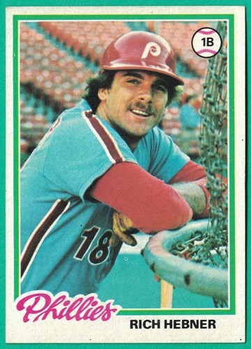 1978 topps rich hebner - #26,