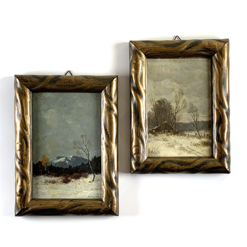 Dipinti olio paesaggio - 2,