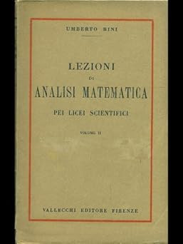 Lezioni analisi matematica - lezioni, di