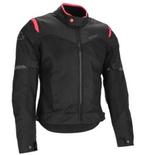 GIACCA MOTO DONNA ESTIVA ACERBIS NEW CE RAMSEY VENTED 2.0 LADY NERO ROSA TG S