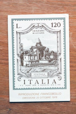CARTOLINA COMMEMORATIVA GENZANO DI LUCANIA FONTANA CAVALLINA 1978 (F966)