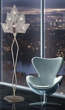 Classic Floor Lamp with Clear