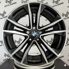 4 CERCHI IN LEGA ORIGINALI BMW M-SPORT SERIE 1 2 X1 X2 iX1 iX2 da 19" DEMONTATI