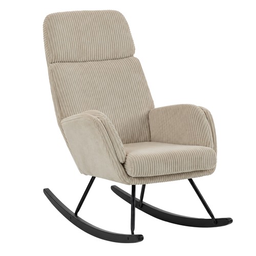 Homcom sedia dondolo in - sedia,