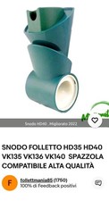 SNODO FOLLETTO HD35 HD40 VK135