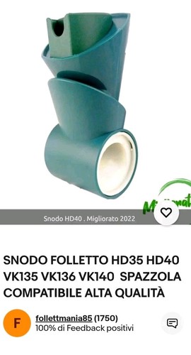 Snodo folletto hd35 hd40 - folletto, vk135
