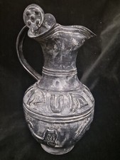 Vaso Terracotta In Stile Etrusco, Copia Del XX Sec