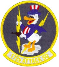 USAF 172d ATTACK SQUADRON PATCH