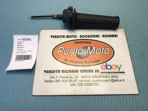 Comando gas acceleratore