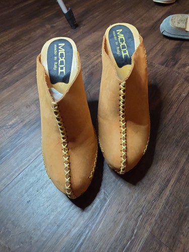 Zoccoli mules vintage