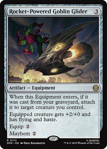 Mtg aliante goblin razzo - aliante,