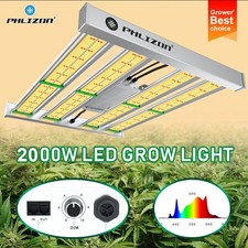 Phlizon PRO2000 4Bar LED Grow Light piante d'appartamento spettro completo per 1-3 piante