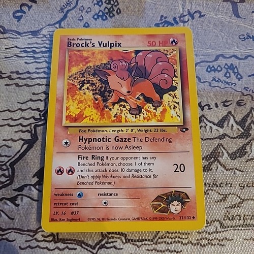 Brock vulpix 132 gym - brock's, 37/132