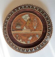 Vintage Souvenir dell'Egitto (piatto intarsiato), anni '50, molto buono