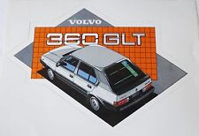 Adesivo Pubblicità Volvo 360 Glt Oldtimer Classic Berlina Svezia 80er