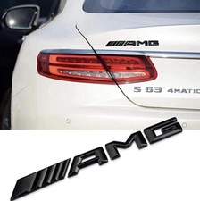 Logo AMG Mercedes Noir