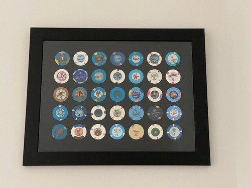 Casino poker chips - chips, insert