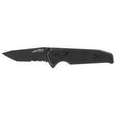 Coltelli SOG Vision XR Nero G-10 Dentellato Tanto CTS XHP Inox 12-57-02-57