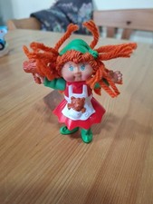Vtg 1994 Christmas Elf McDonald's Happy Meal Cabbage Patch Kids 3" Figurine Doll