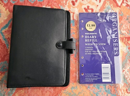 Vintage raro filofax kingston - filofax,